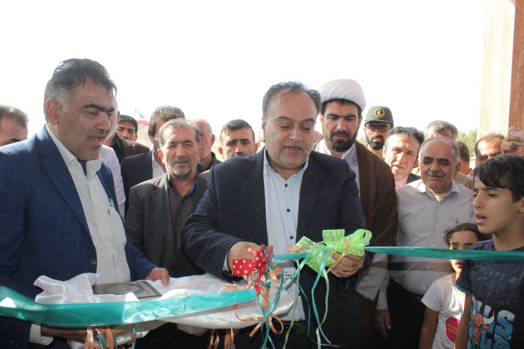 افتتاح پروژه های امروز باغملک به مناسبت هفته دولت