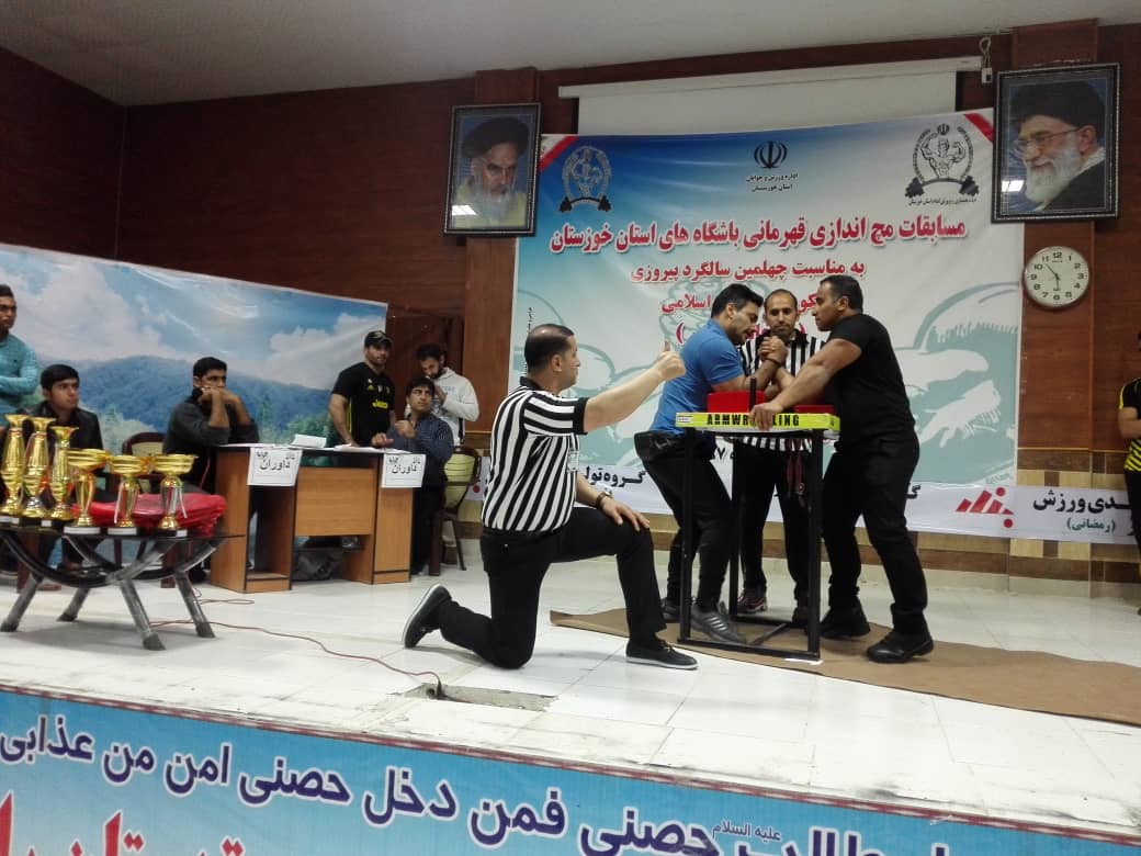 مسابقات مچ اندازی قهرمانی باشگاه های استان خوزستان انتخابی کشور در باغملک برگزار شد