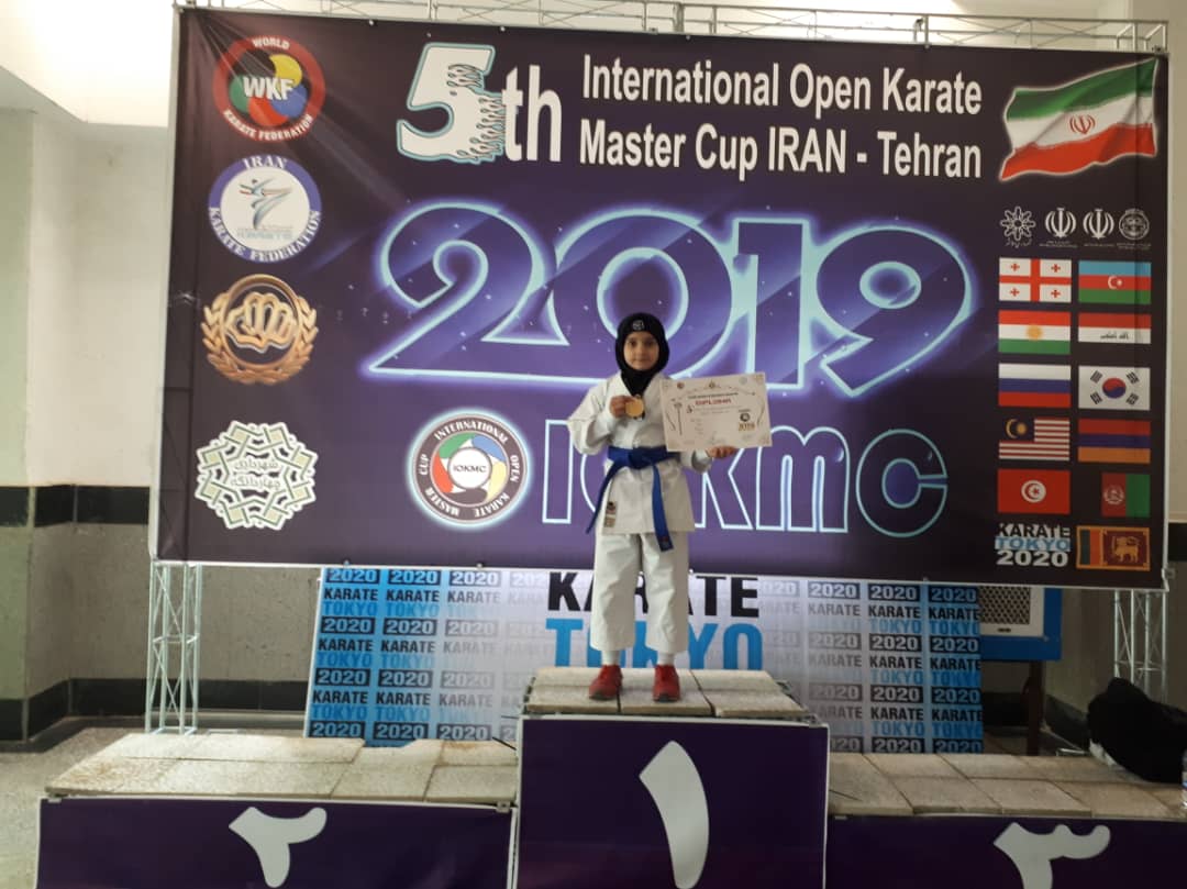 کاراته کای خوزستانی قهرمان کشور شد
