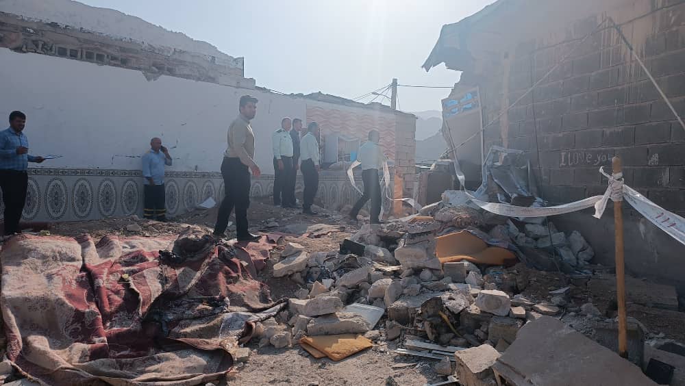 انفجار مرگبار در روستای لالب شهرستان باغملک بر اثر نشت گاز